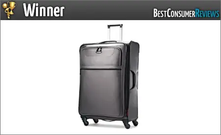 lightest samsonite luggage 2018