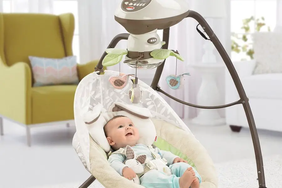 inexpensive baby swing