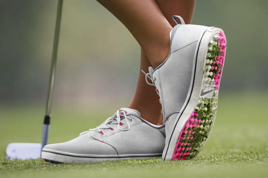 women's mesh golf shoes